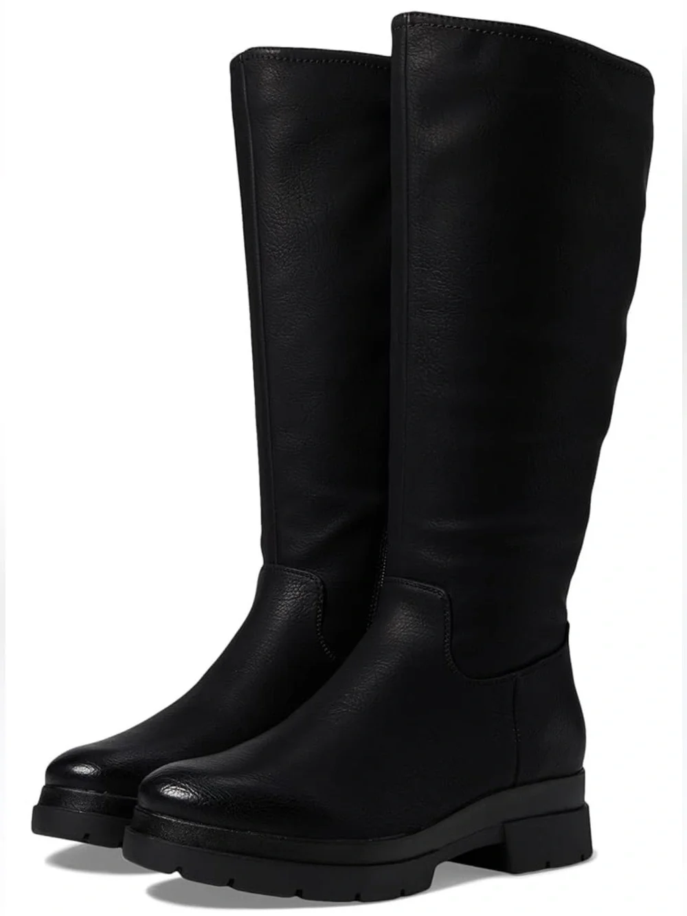 Soul Naturalizer Waterproof orchid black knee high Boots 8 wide